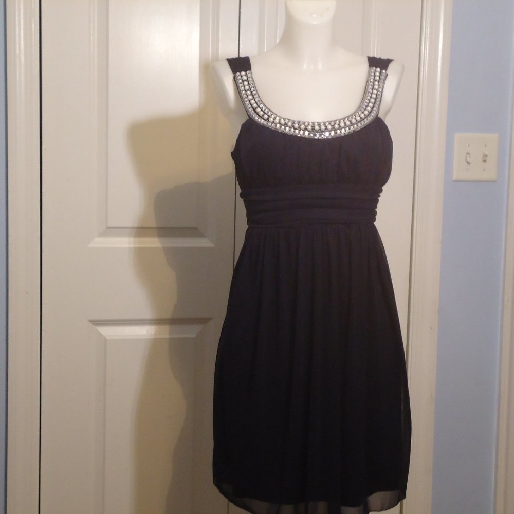 Navy Blue Cocktail Dress